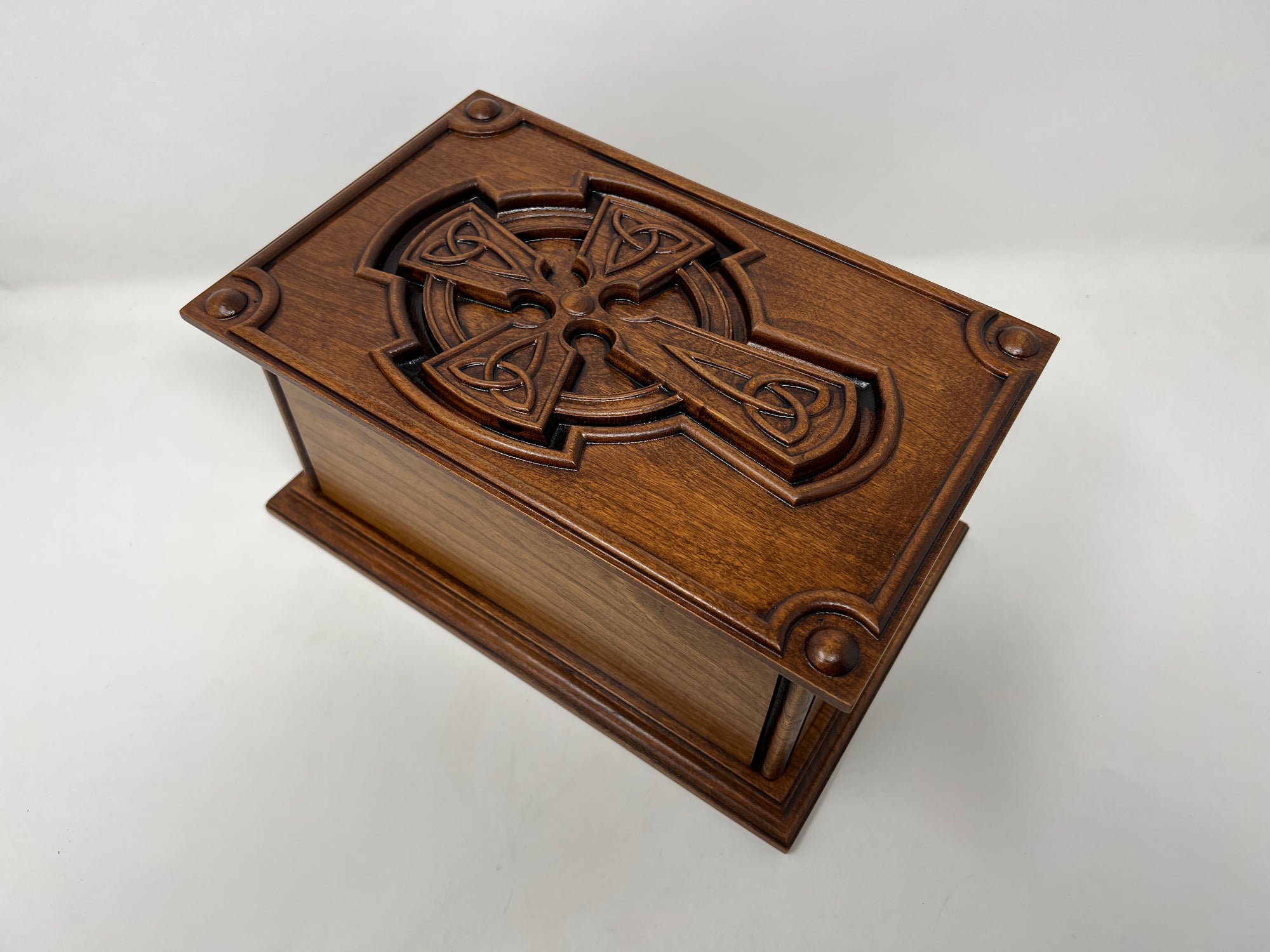 Trinity Knot Celtic Cross Urn