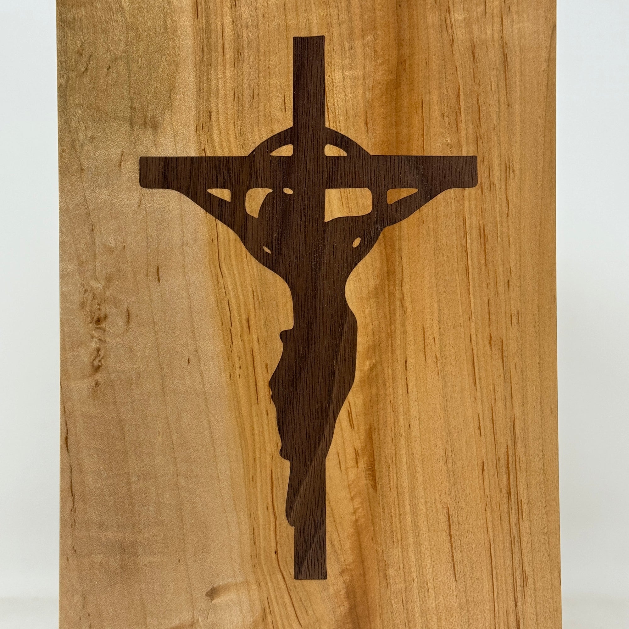 Inlaid Crucifix Urn