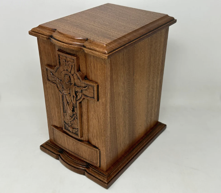 Jesus Ascension Cross Urn