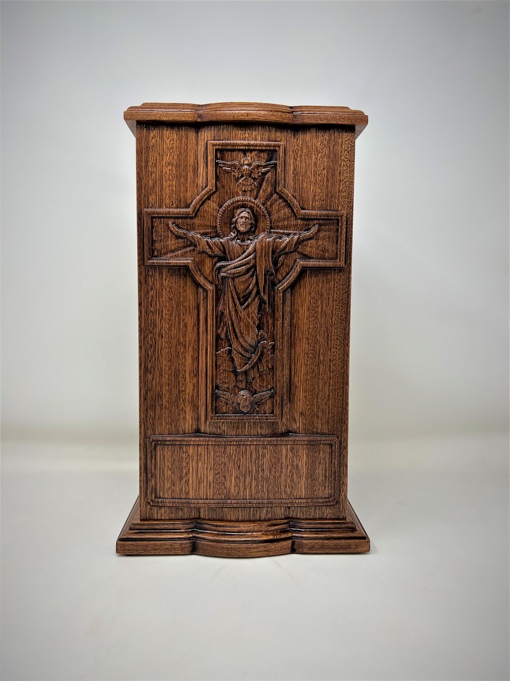 Jesus Ascension Cross Urn