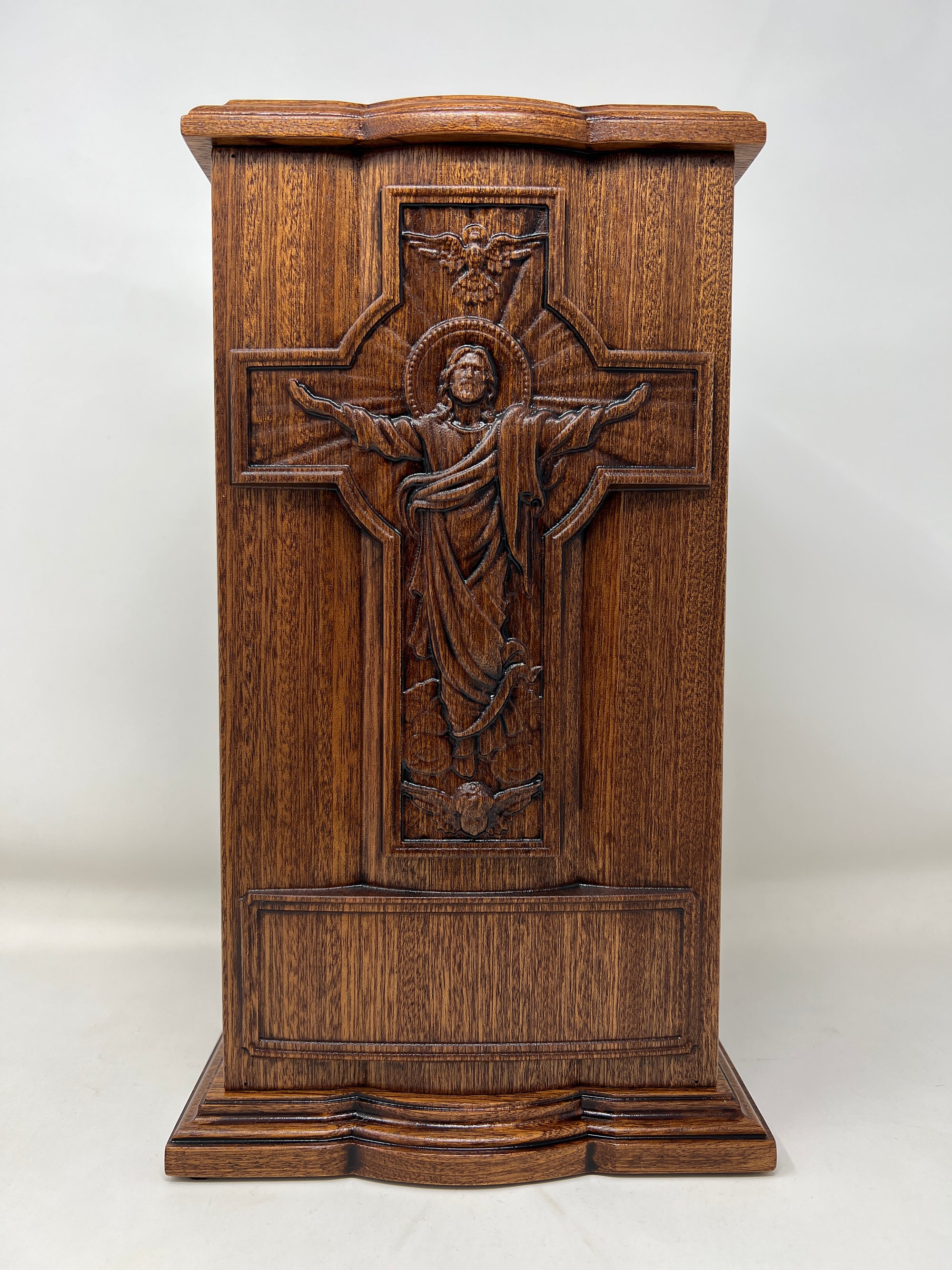 Jesus Ascension Cross Urn