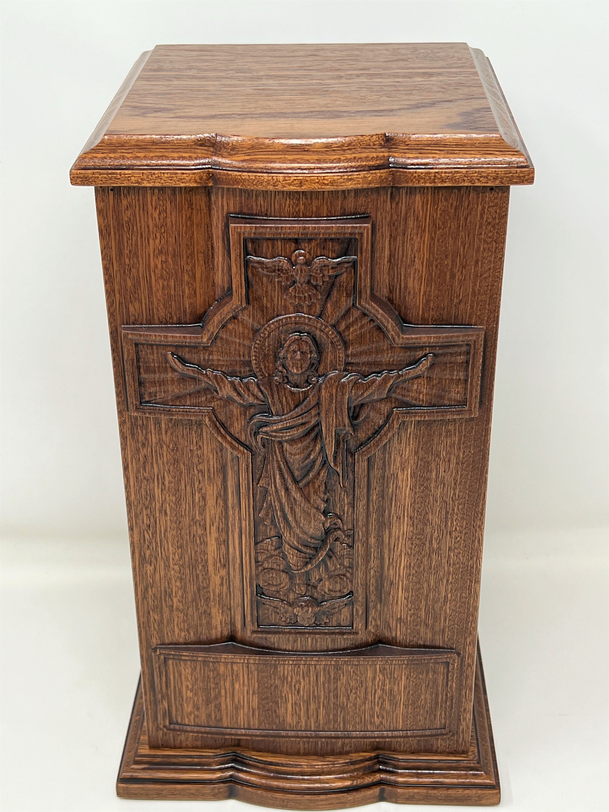 Jesus Ascension Cross Urn