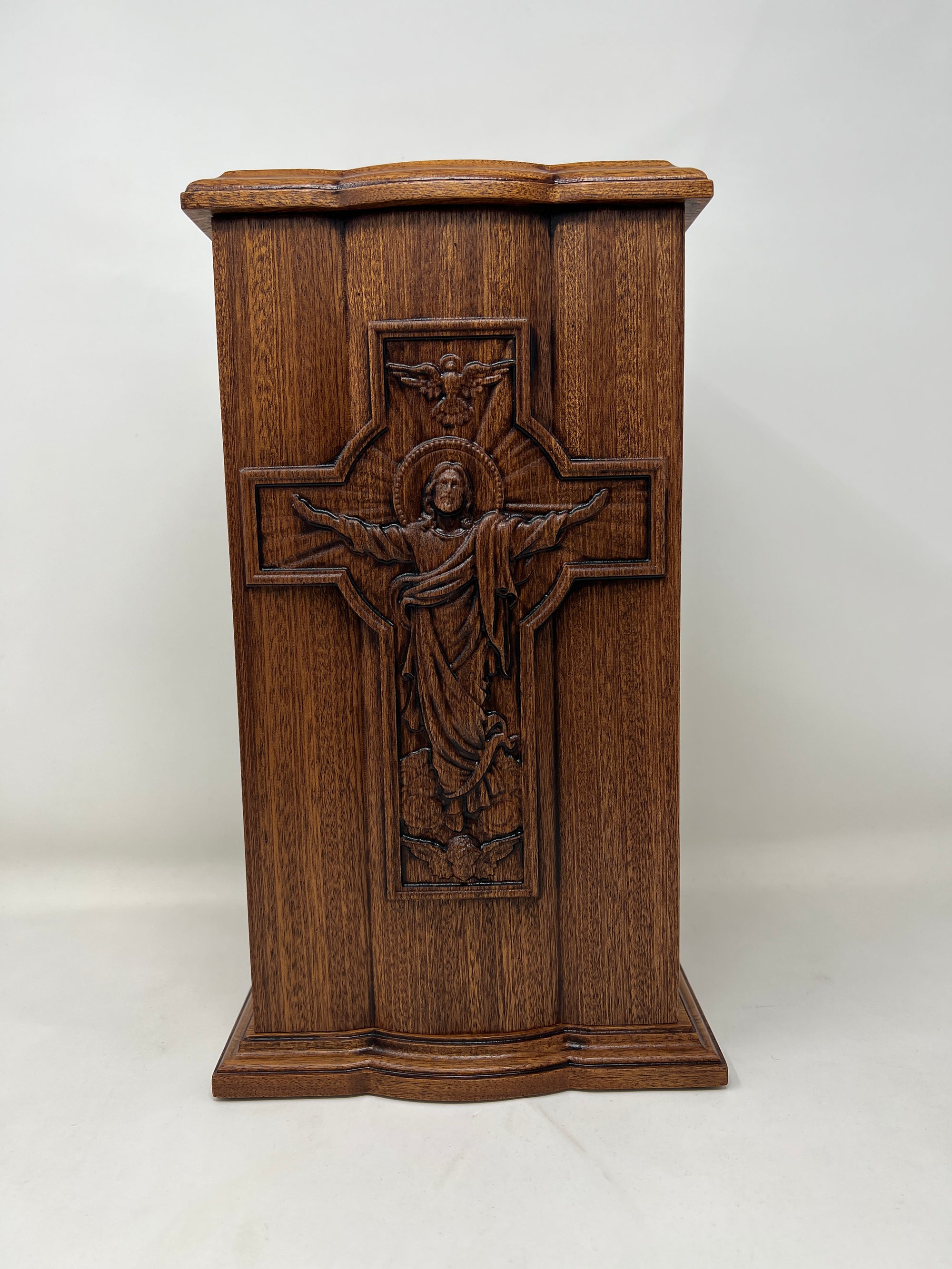 Jesus Ascension Cross Urn
