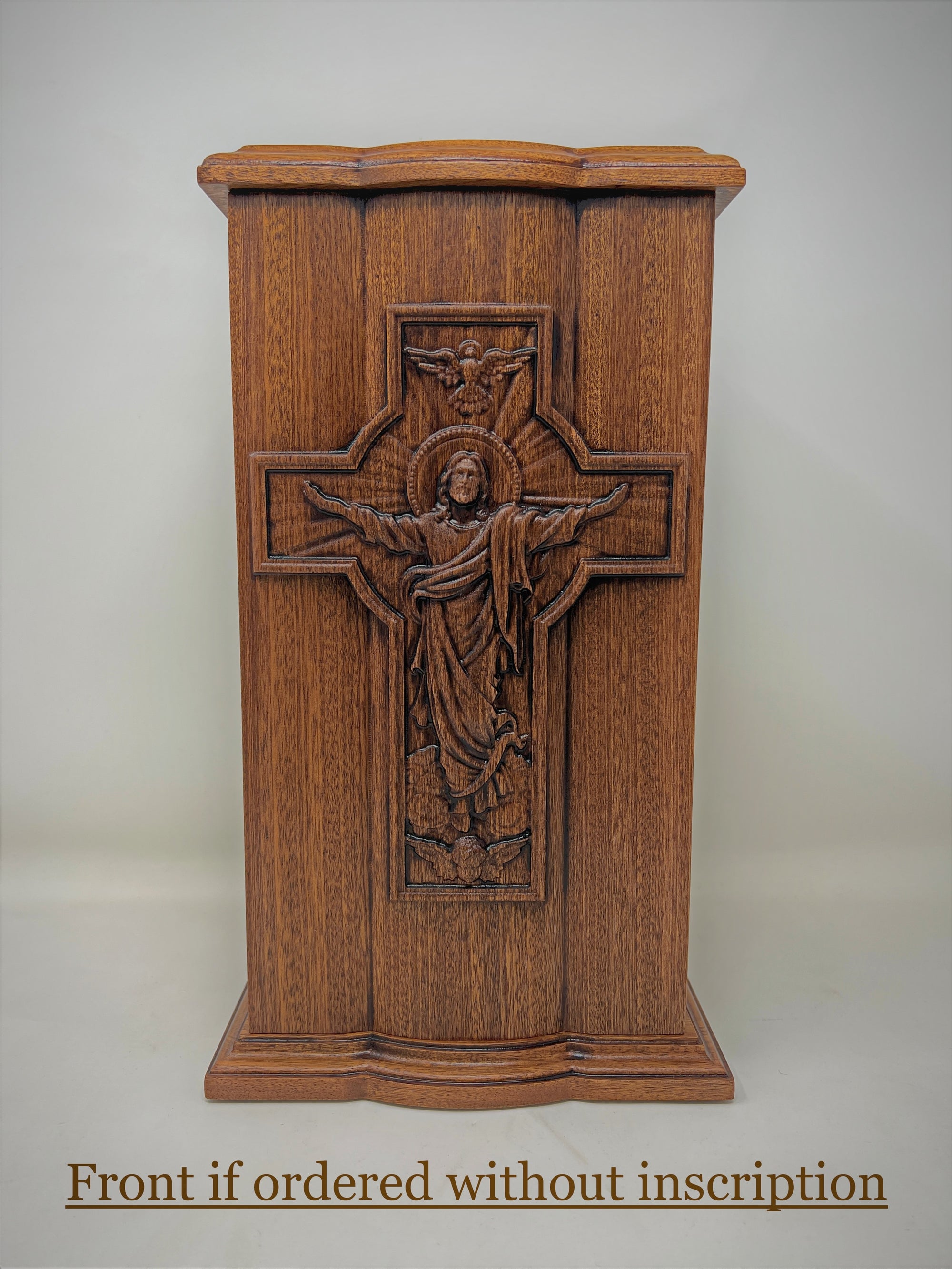 Jesus Ascension Cross Urn
