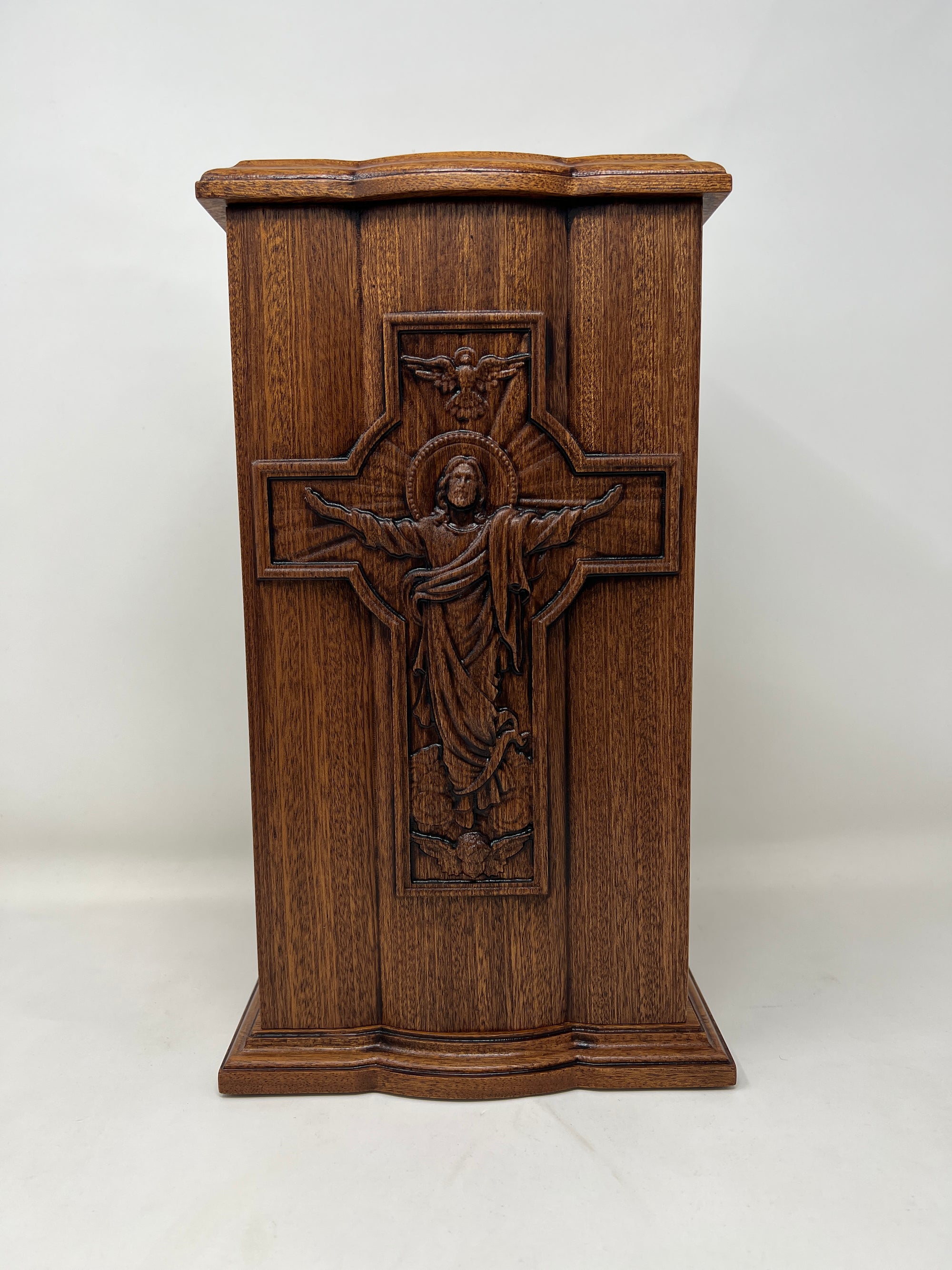 Jesus Ascension Cross Urn