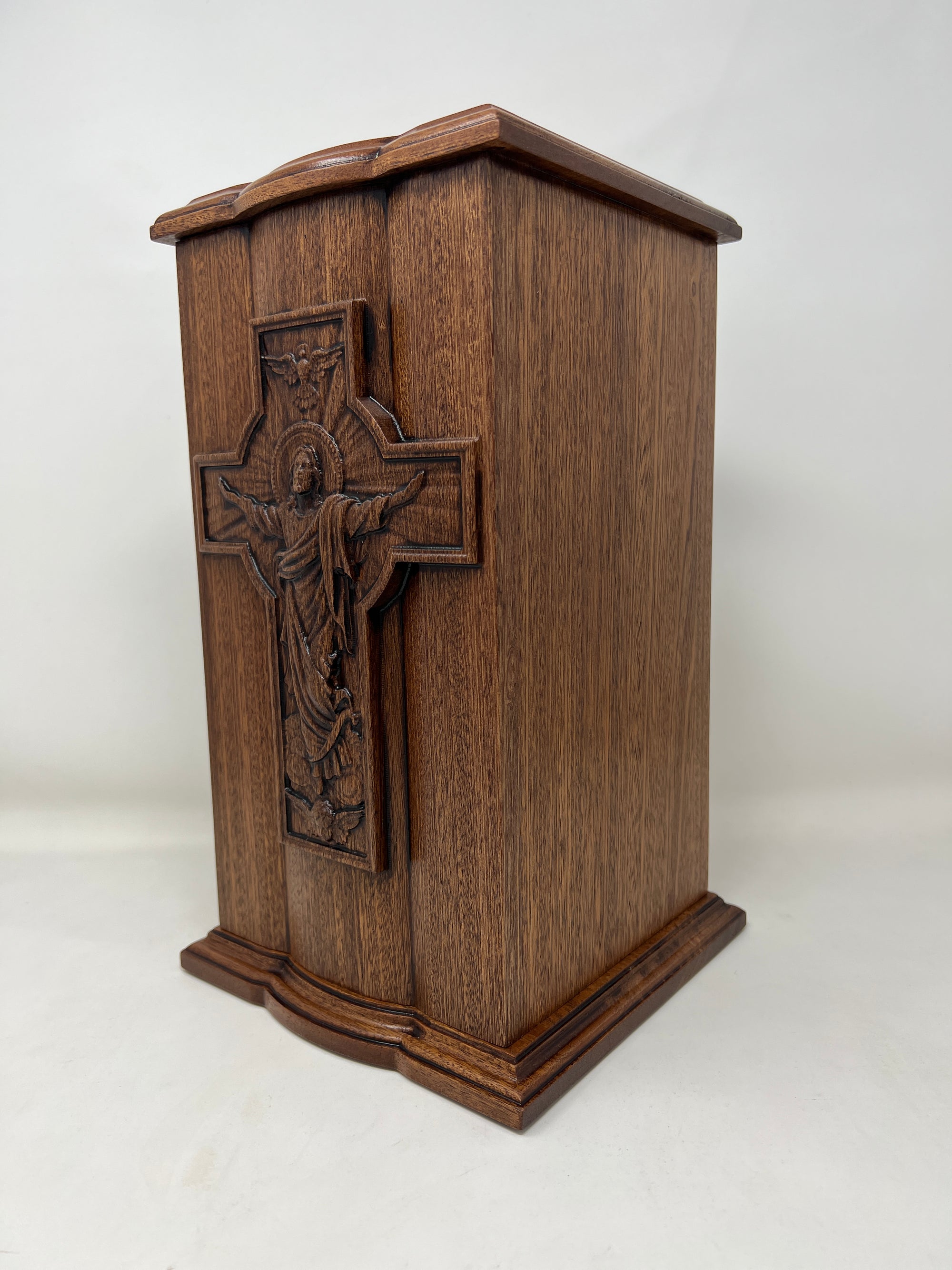 Jesus Ascension Cross Urn