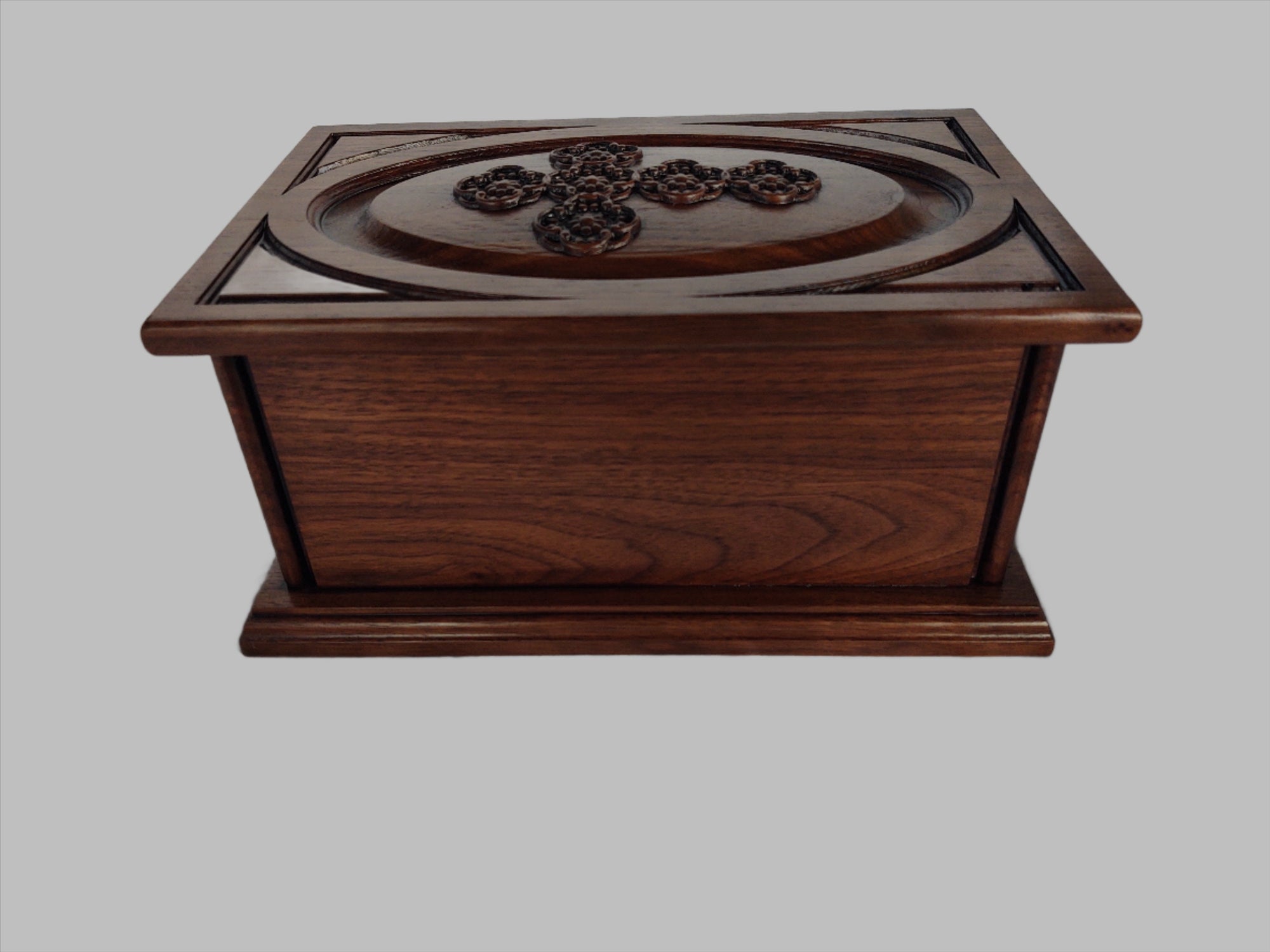 Floral Celtic Cross Urn