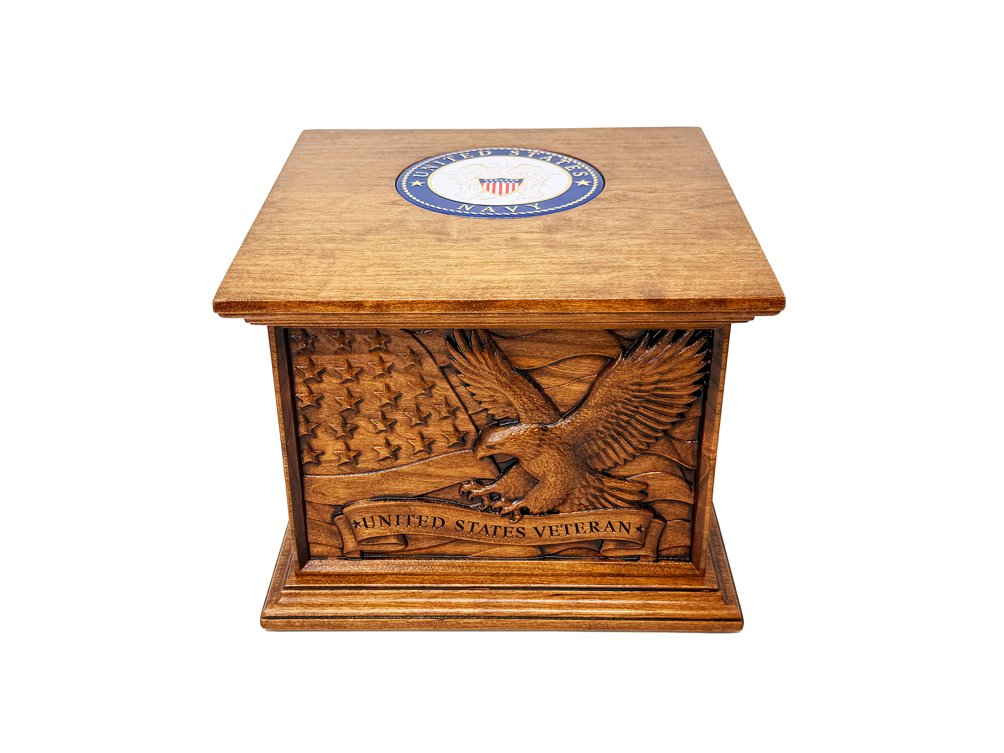 United States Navy Veteran Urn for Niche size at Arlington