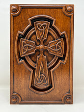 Load image into Gallery viewer, Celtic Cross Urn for Human Ashes
