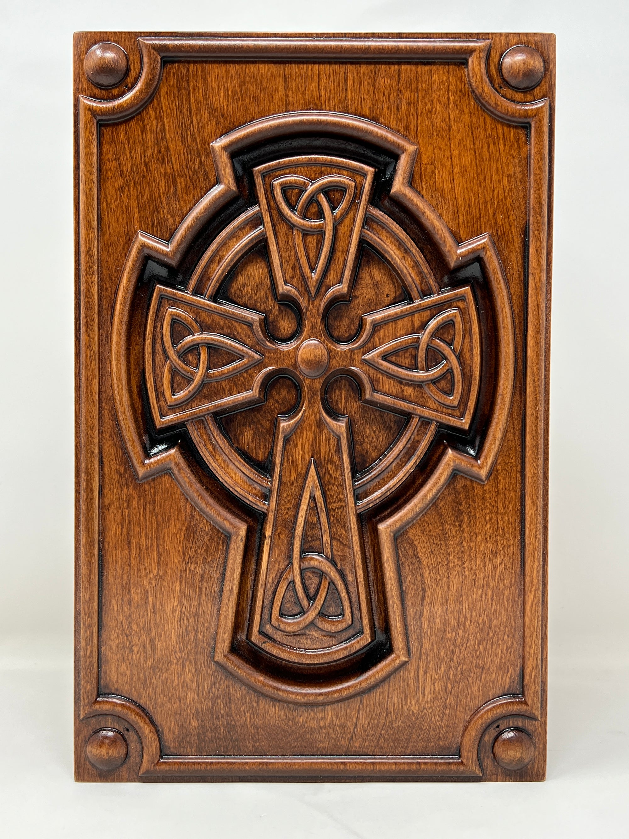 Trinity Knot Celtic Cross Urn