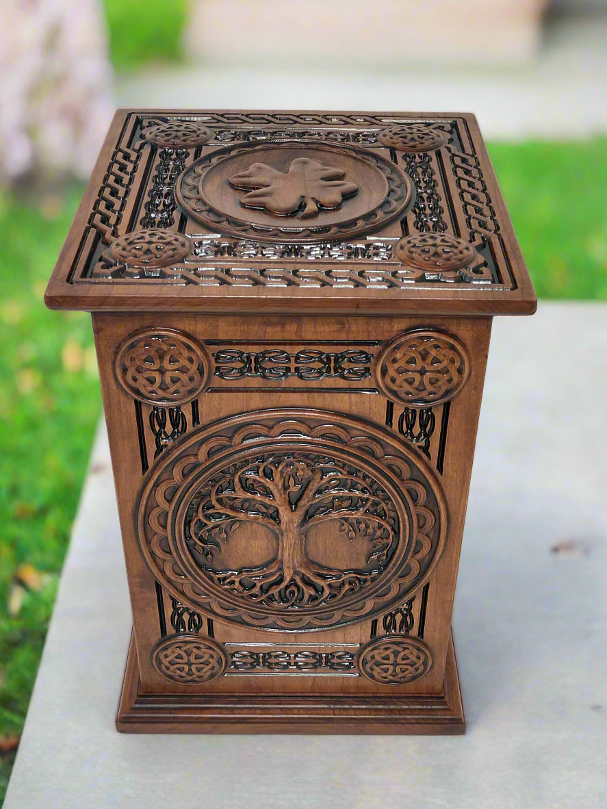 Celtic Tree of Life Urn