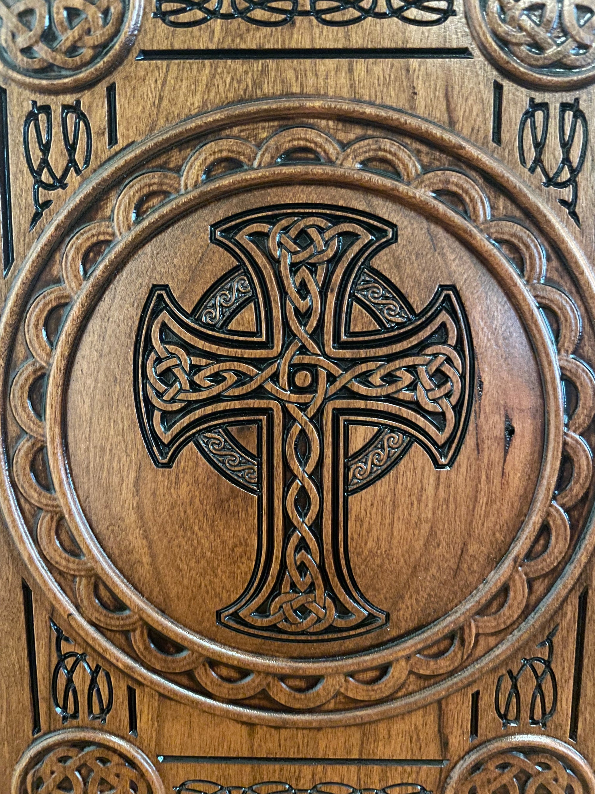 Irish Celtic Cross Urn