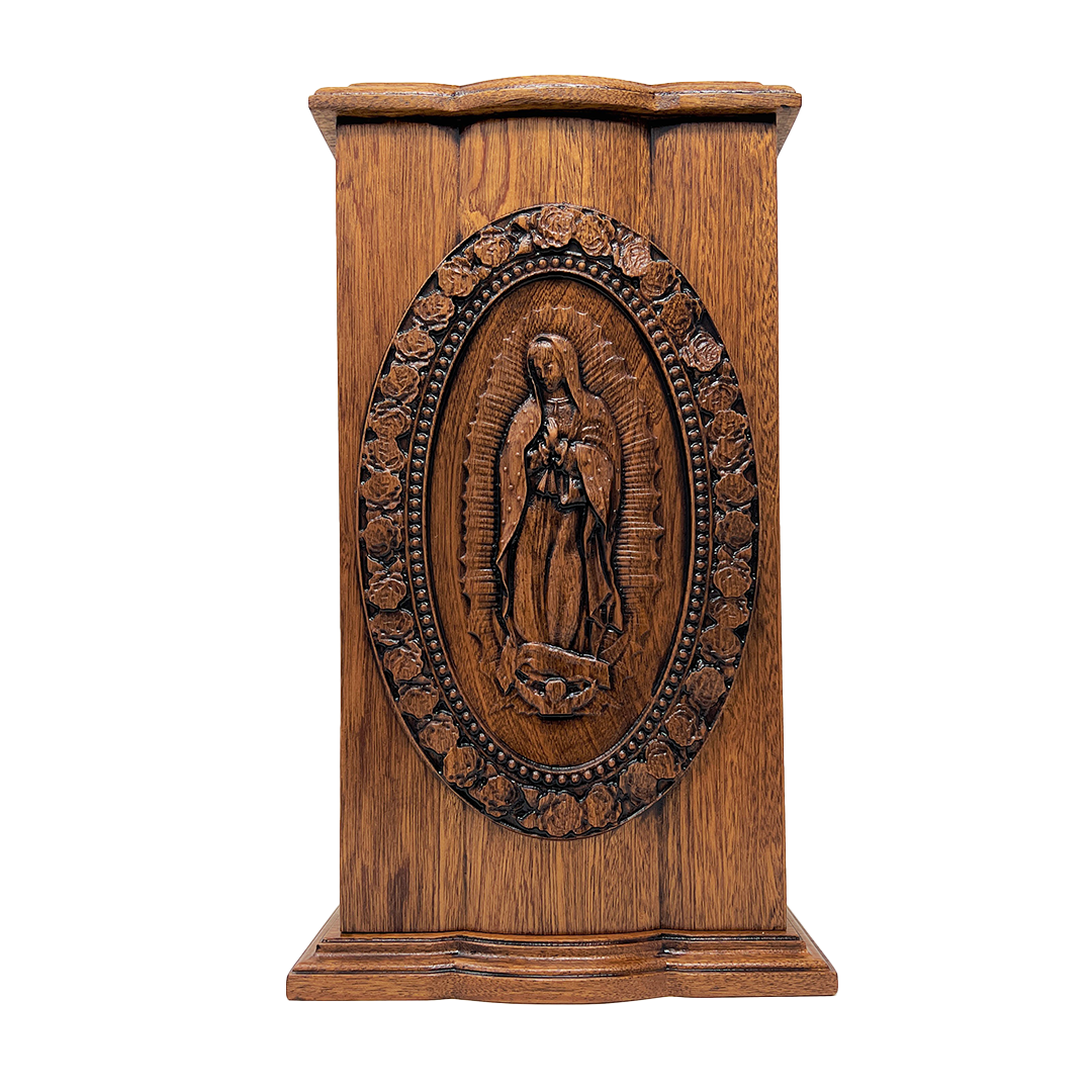 Our Lady of Guadalupe Upright Urn