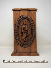 Load image into Gallery viewer, Our Lady of Guadalupe Urn for Human Ashes / Virgen De Guadalupe Catholic Urn
