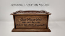 Load image into Gallery viewer, Virgin Mary Cremation Urn for Human Ashes made in USA in Adult and Companion Sizes
