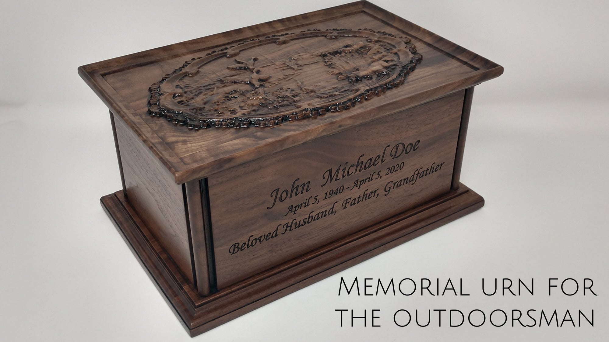 Hunting/Outdoorsman Urn - Style 2